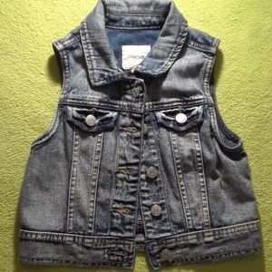 Girls Jean vest